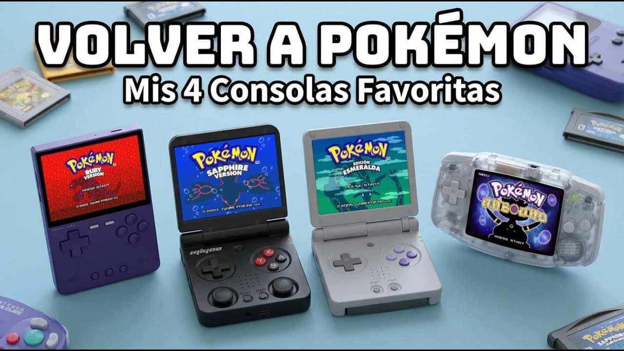¿Quieres volver a jugar Pokémon? Estas consolas retro tipo Game Boy son lo mejor para hackroms